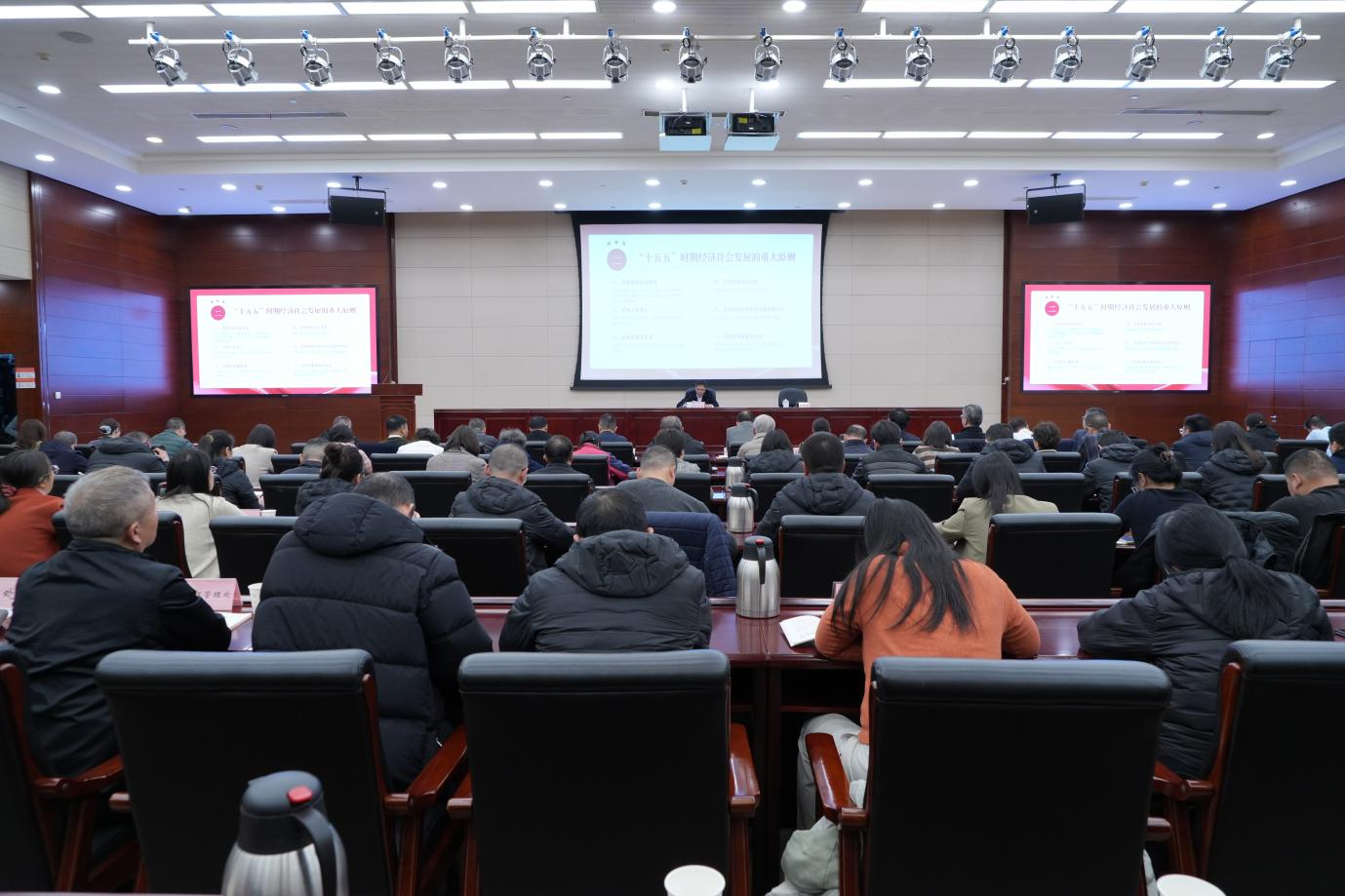 学习贯彻党的二十届四中全会精神统计系统专场宣讲报告会举行